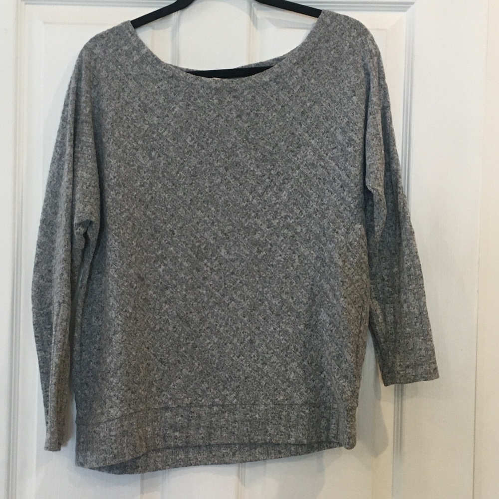 Juicy Couture Gray Lightweight Ribbed Sweater - Picture 3 of 10